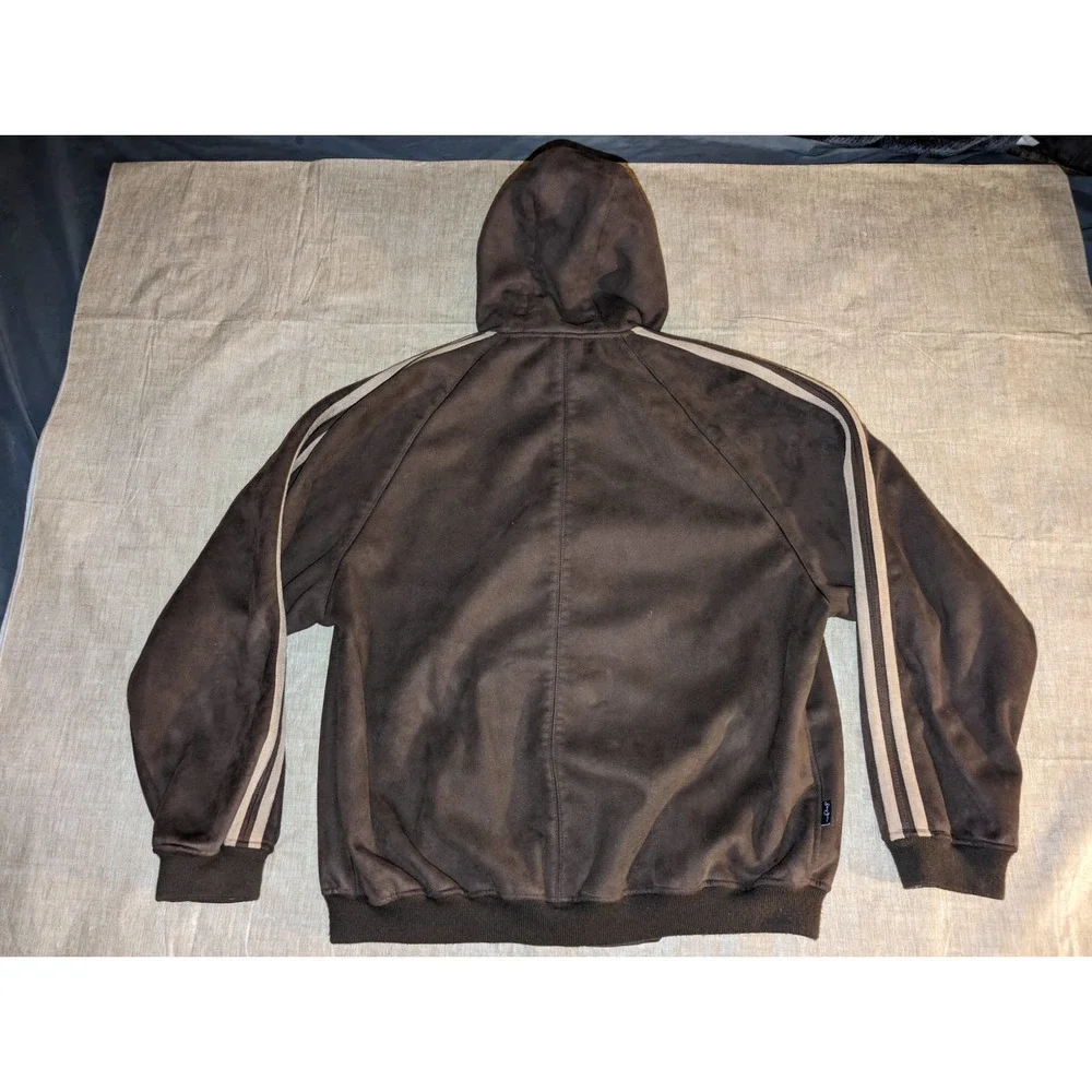 Sean John Men’s medium brown jacket Y2k - Picture 2 of 6